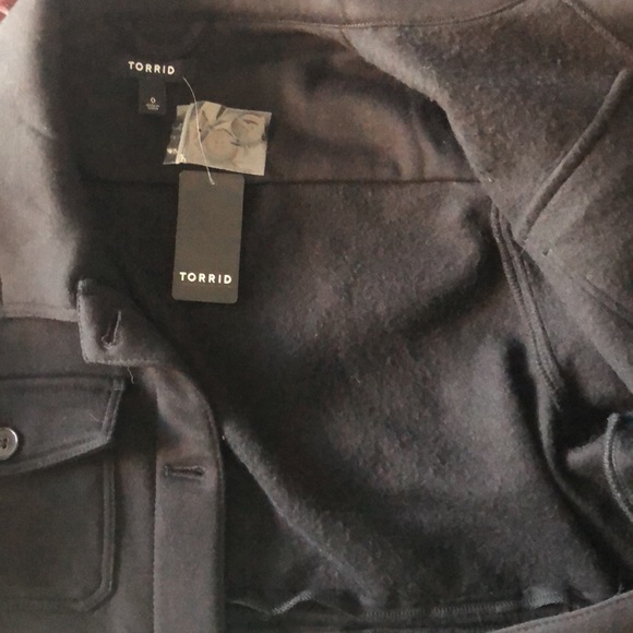 Torrid NWT Fleece Jacket Sweater (price drop today) - Picture 6 of 11